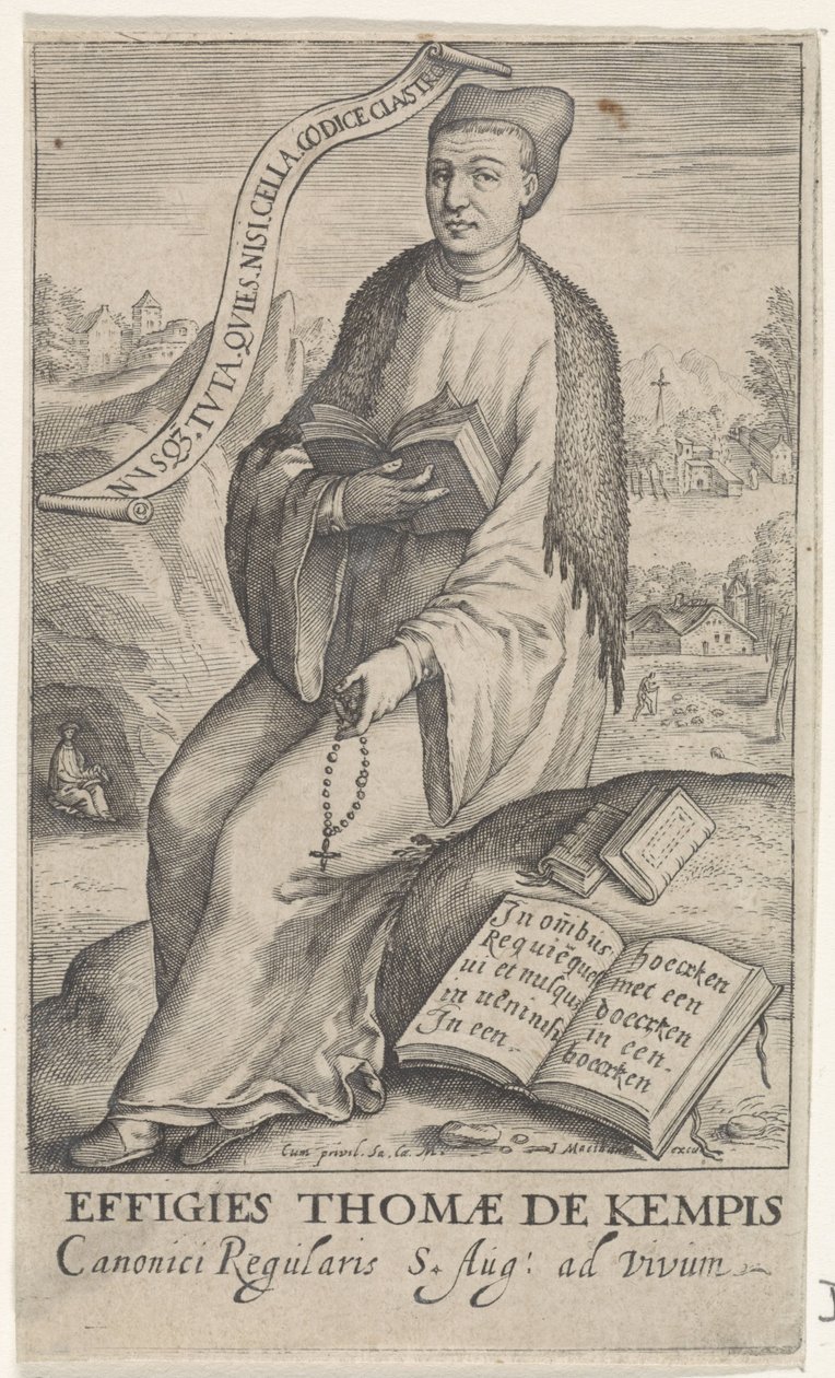 Portret van Thomas, Kempis