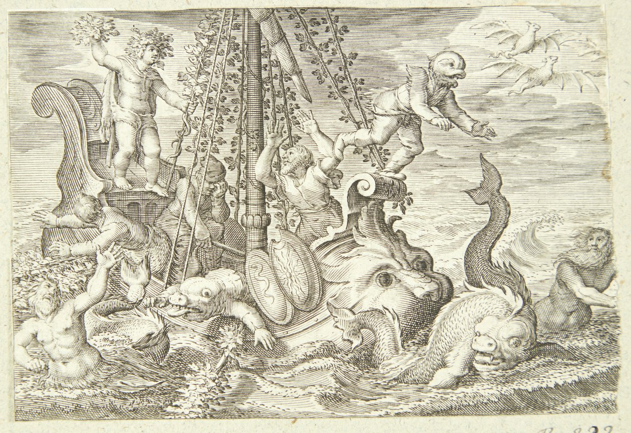 Tiren denizcileri yunuslara dönüştü by Jacob Matham