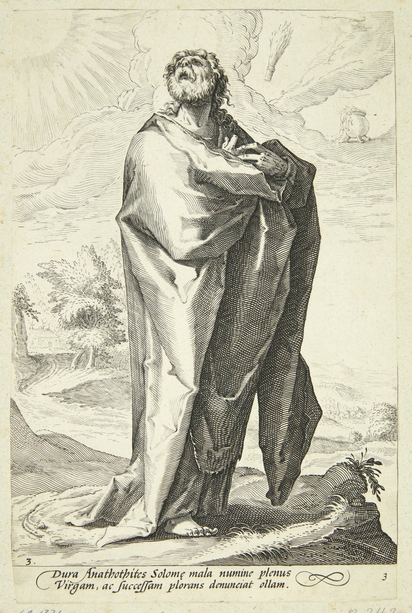 Yeremya by Jacob Matham