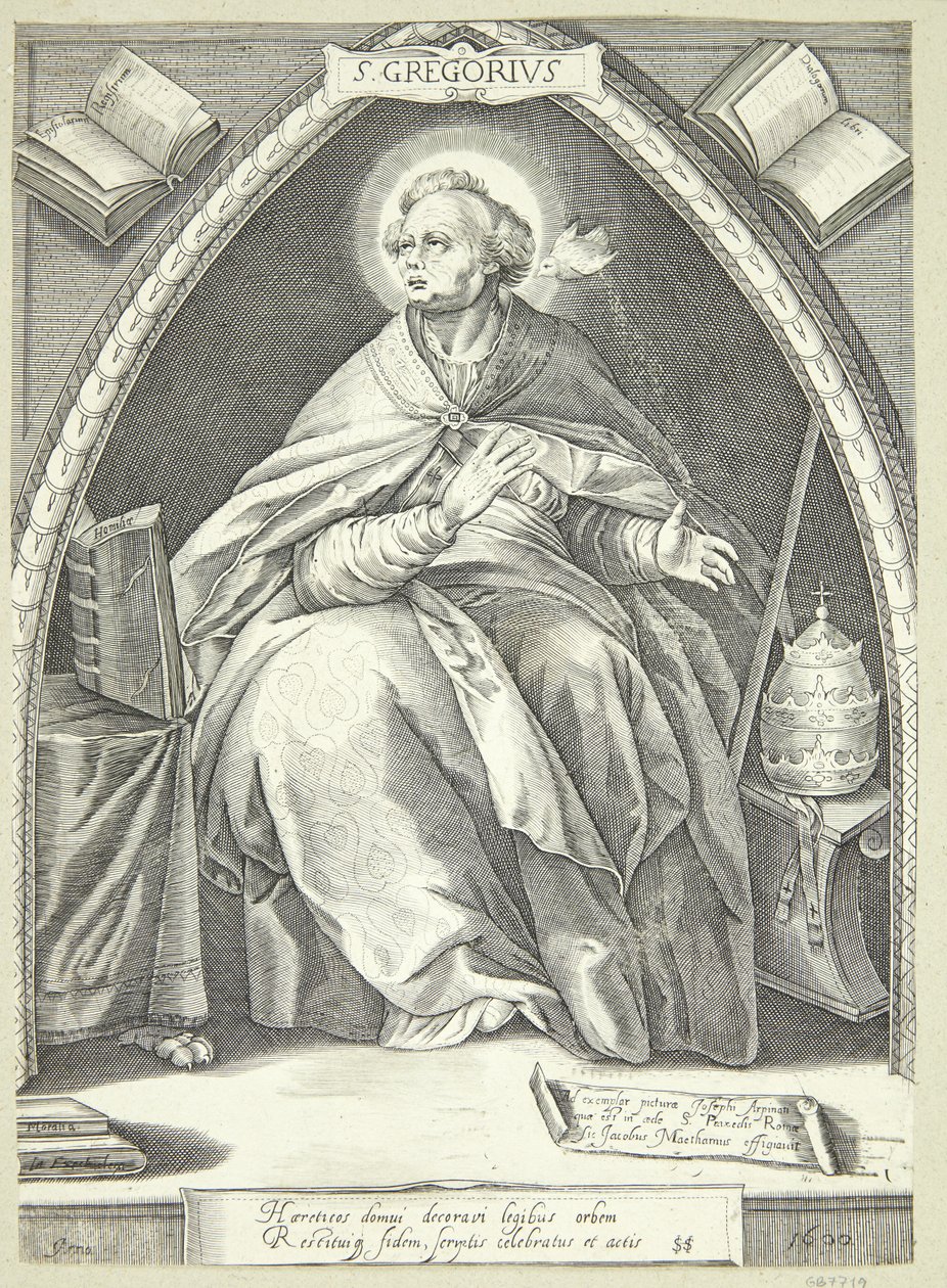 Kilise Babaları by Jacob Matham