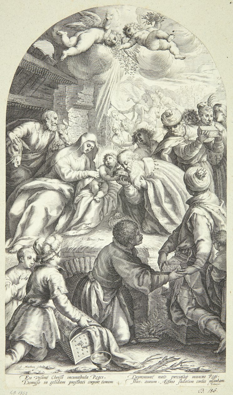 kralların ibadeti by Jacob Matham