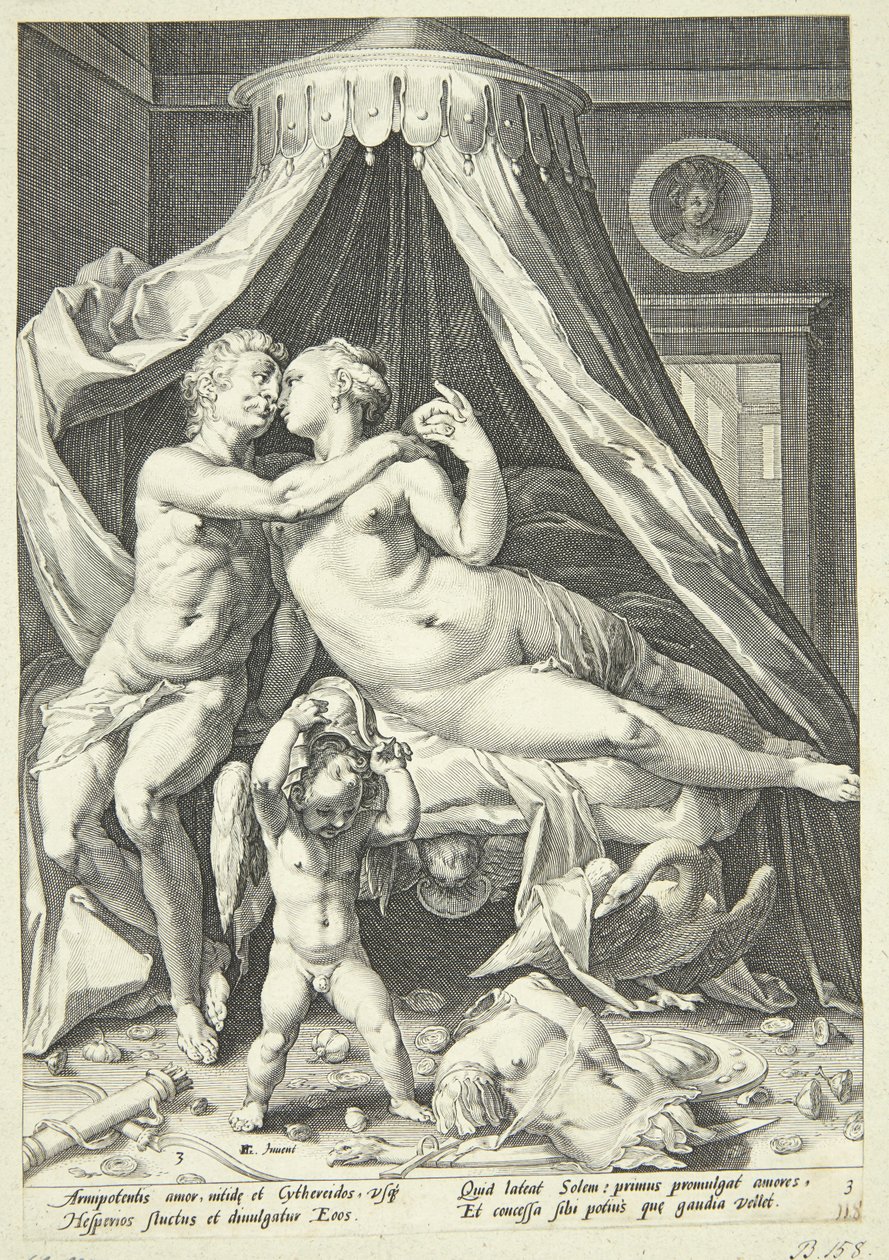 Mars ve Venüs by Jacob Matham