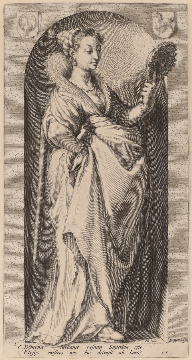 Gurur by Jacob Matham after Hendrik Goltzius