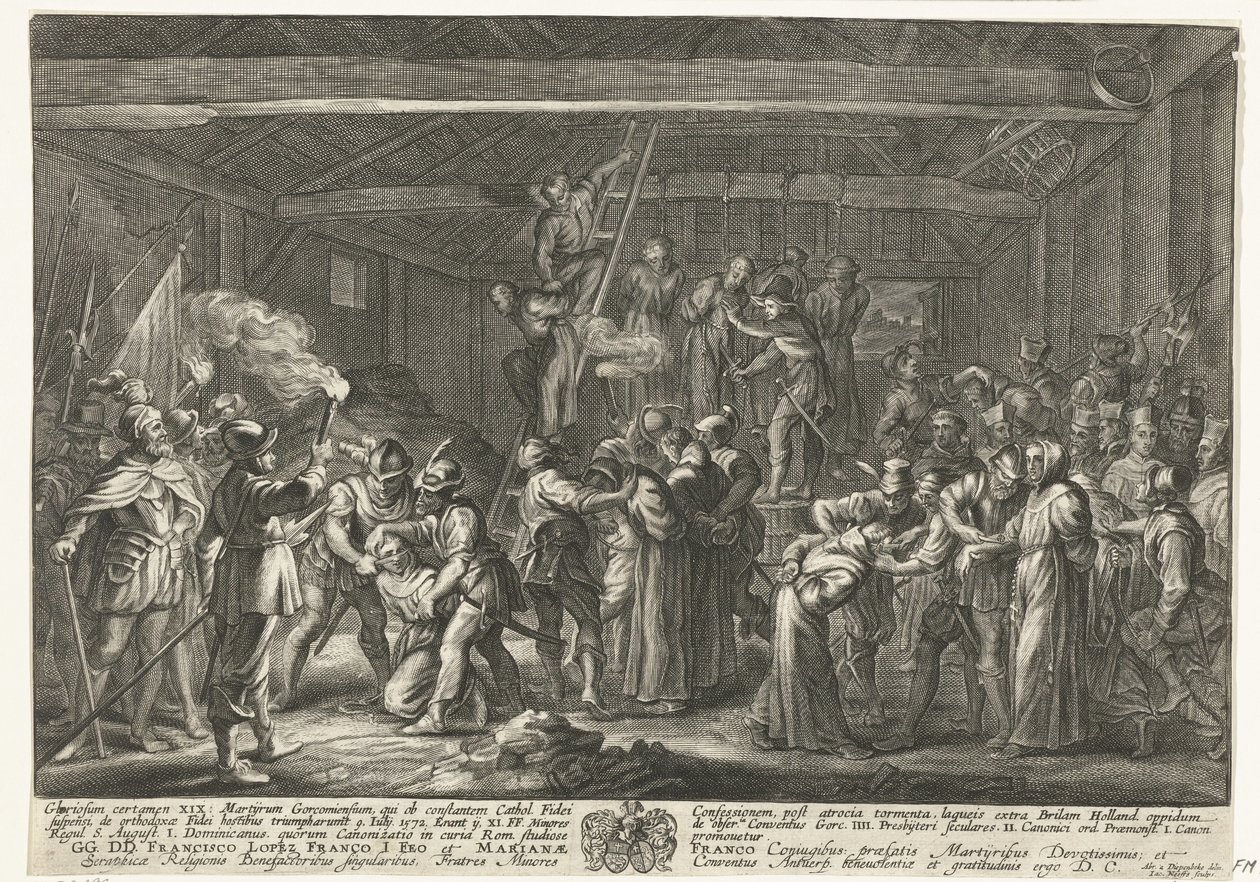 Görkum Şehitleri, 1572 by Jacob Neefs