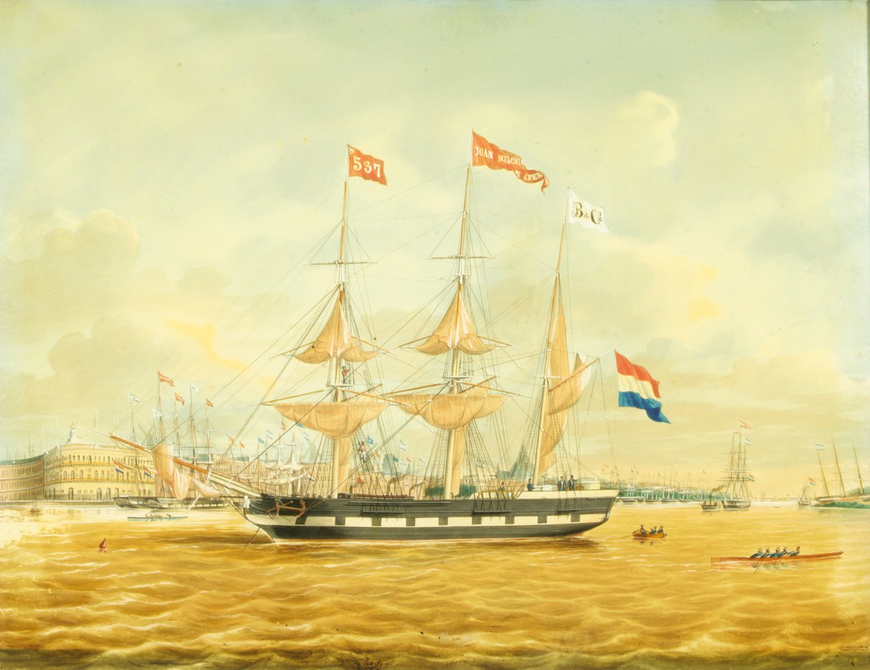 Johan Melchior Kemper, Rotterdam Limanı tarafından Anchor