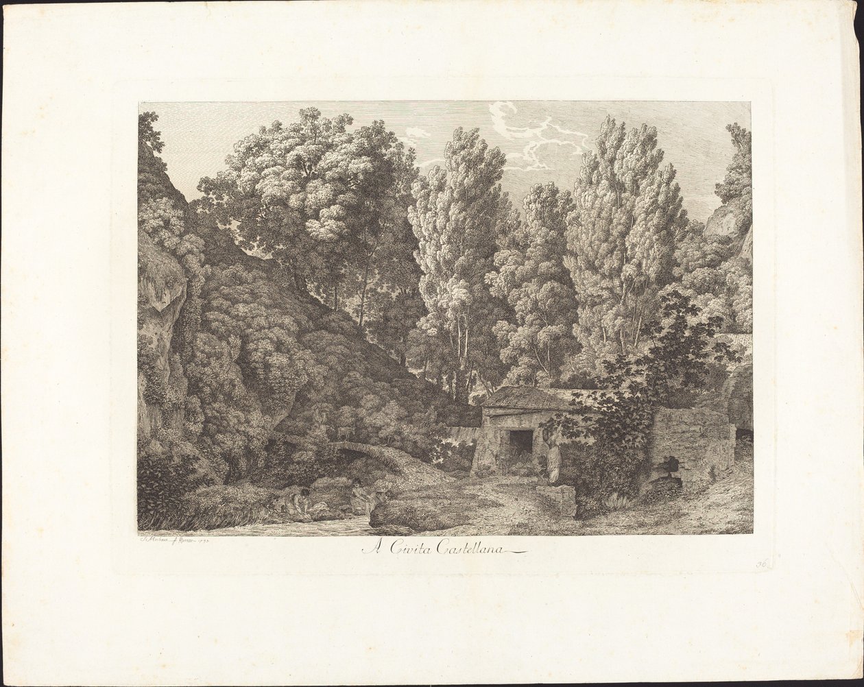Castellana Şehri by Jacob Wilhelm Mechau