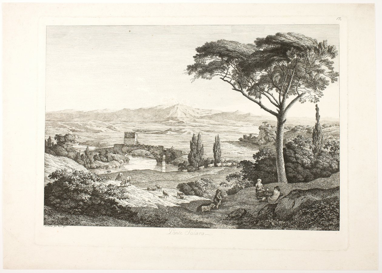 Salaro Köprüsü by Jacob Wilhelm Mechau