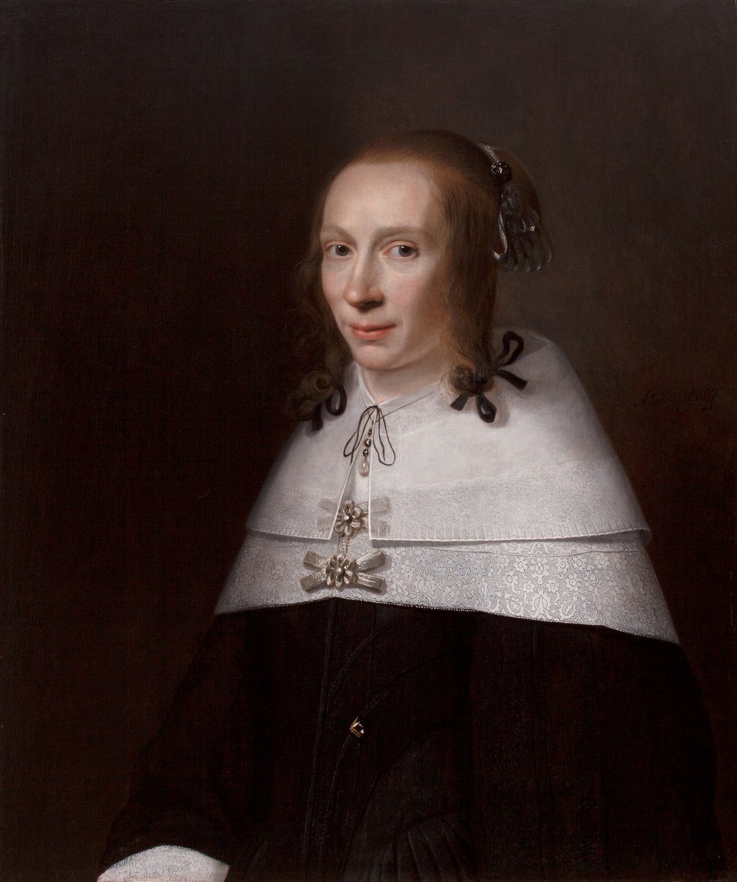 Genç Bir Kadının Portresi, 1654 by Jacob Willemsz Delff