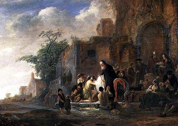 131-0635452 Merhamet İşleri by Jacob Willemsz de Wet or Wett