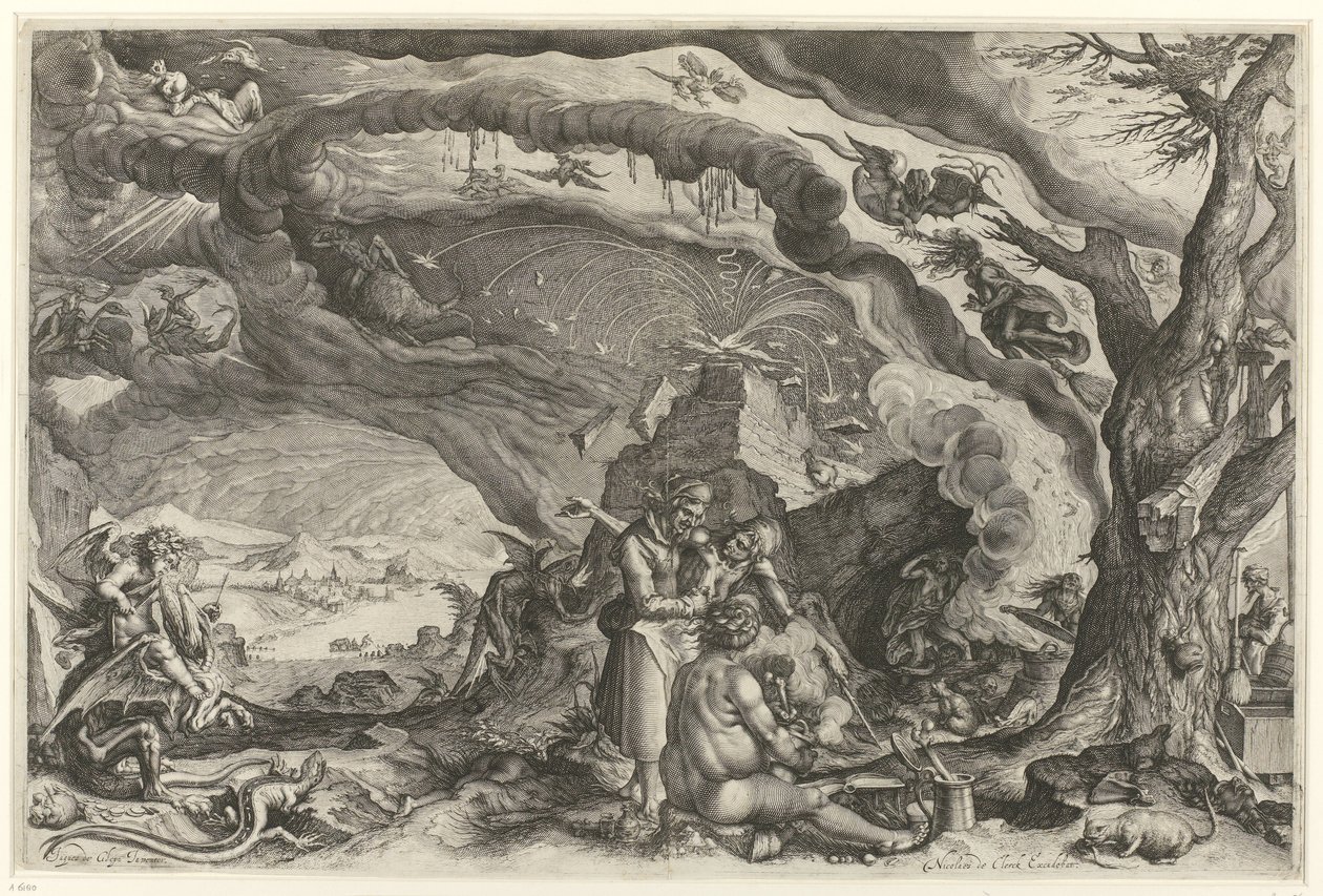 cadı Şabat by Jacob de Gheyn (II) (attributed to workshop of)
