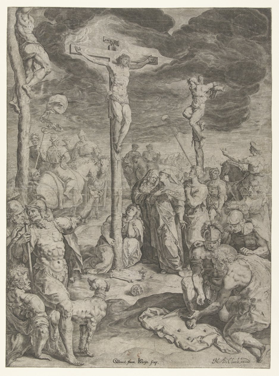 çarmıha germe by Jacob de Gheyn (II)