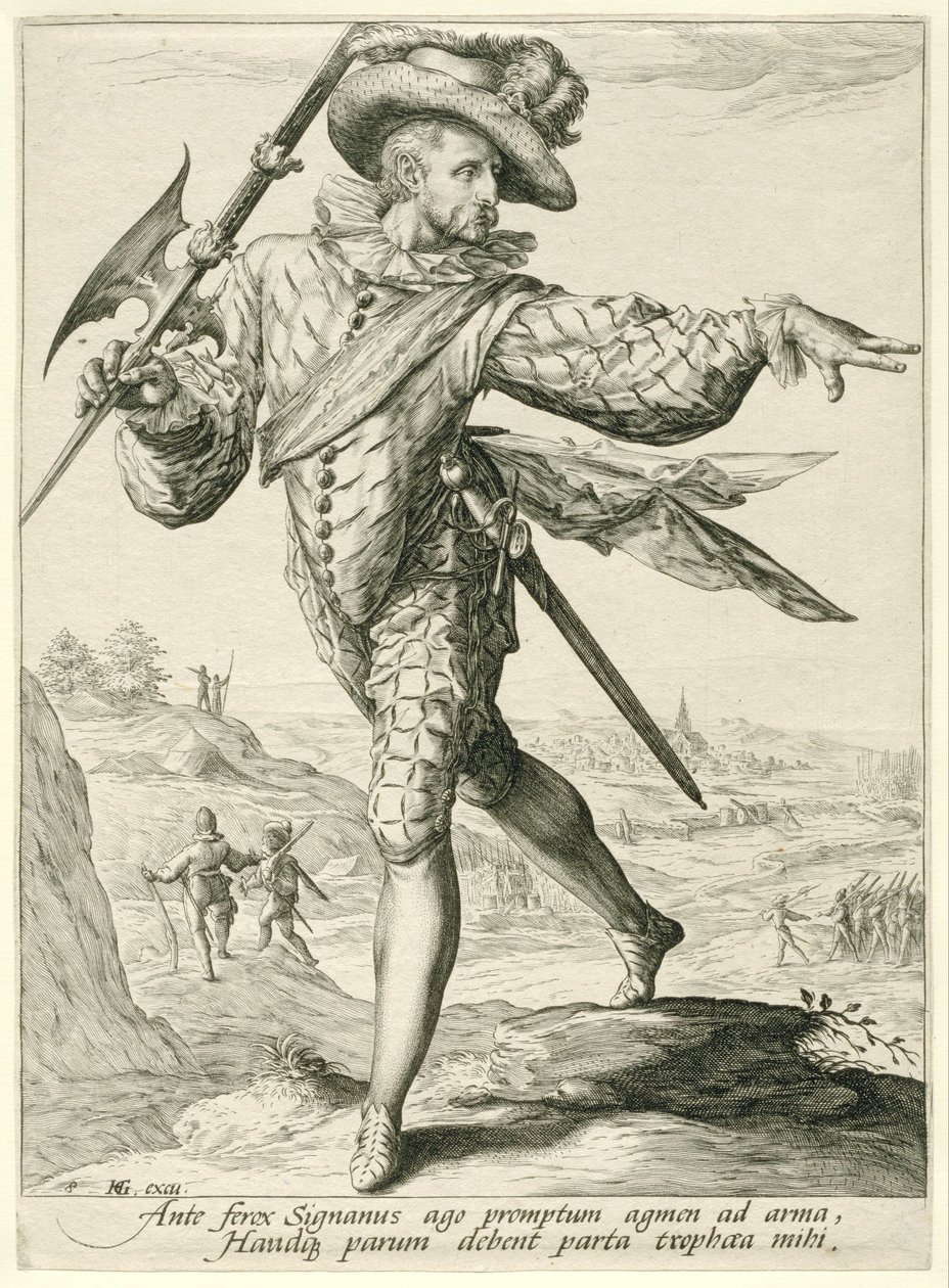 Çavuş Subaylar ve Askerler (dizi adı) by Jacob de Gheyn (II)