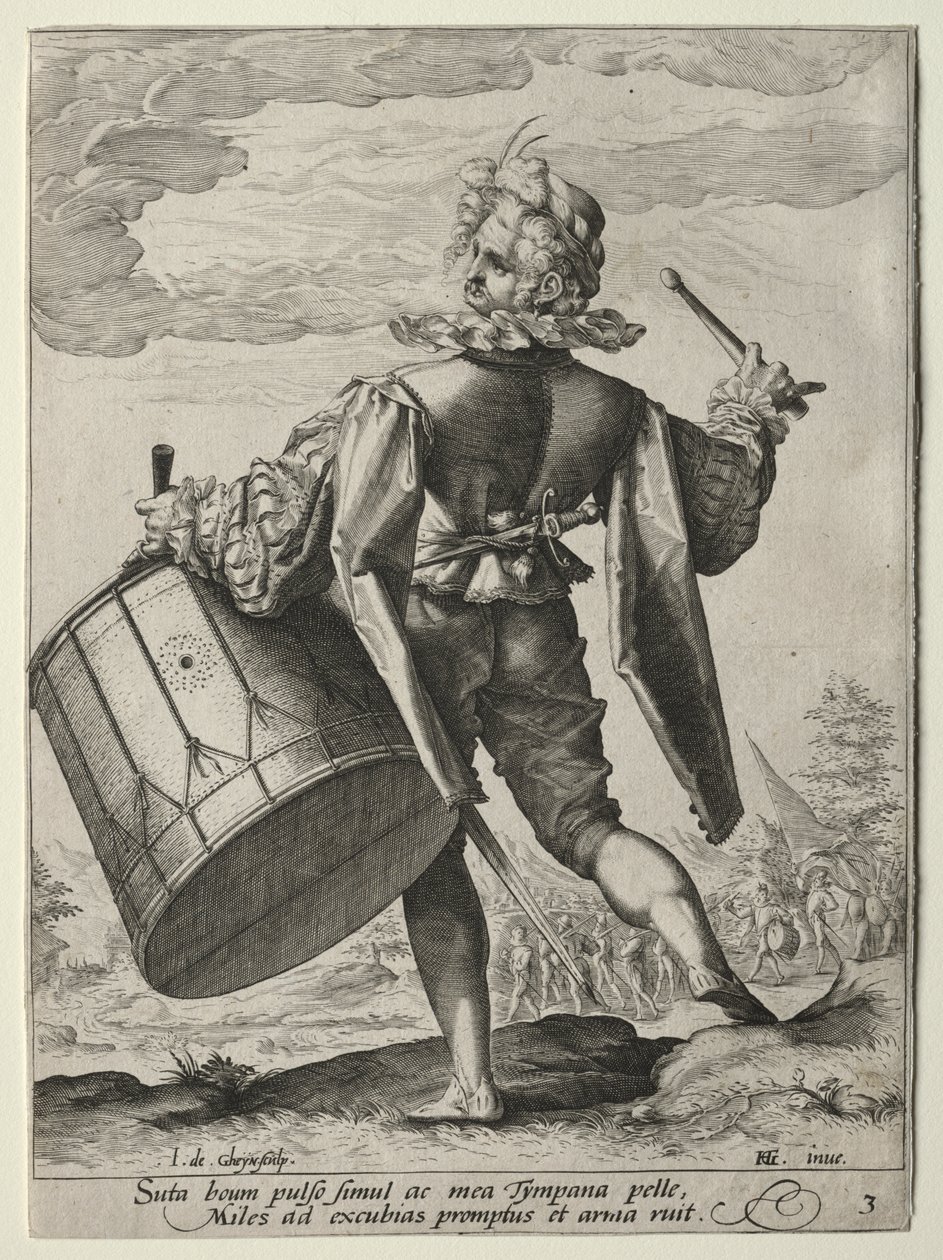 davulcu by Jacob de Gheyn II