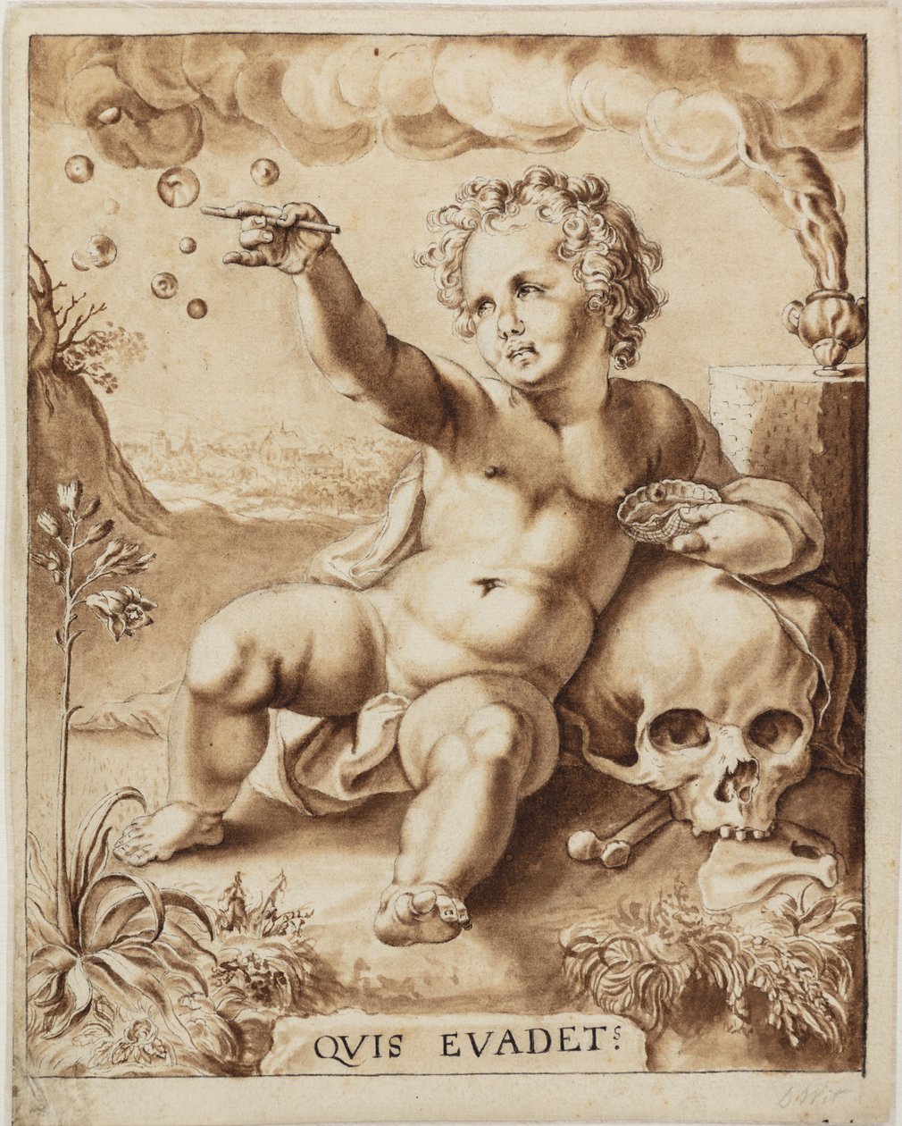 Bozulabilirlik alegorisi. homo bulla by Jacob de Wit