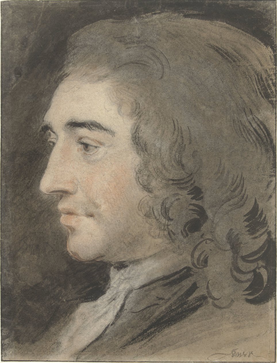 Adamın portresi, solda by Jacob de Wit