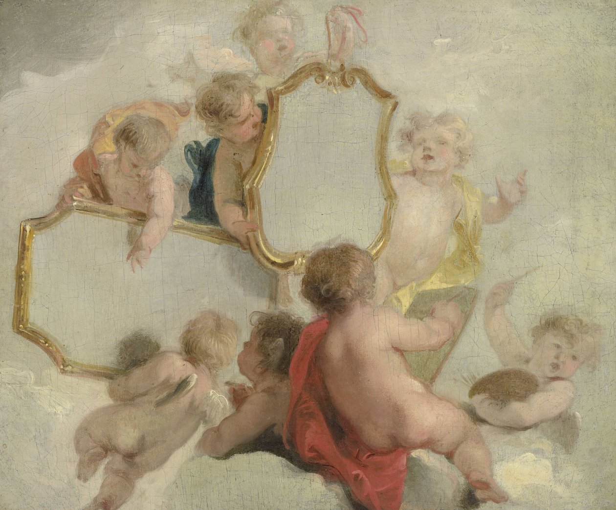 Aynalı Putti by Jacob de Wit