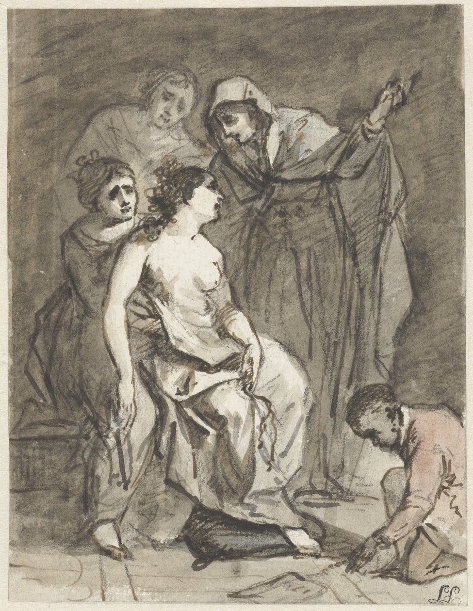 Tövbekar bir Magdalena'nın (?) by Jacob de Wit