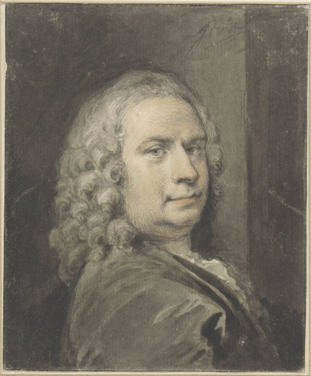 Jacob de Wit'in kendi portresi by Jacob de Wit