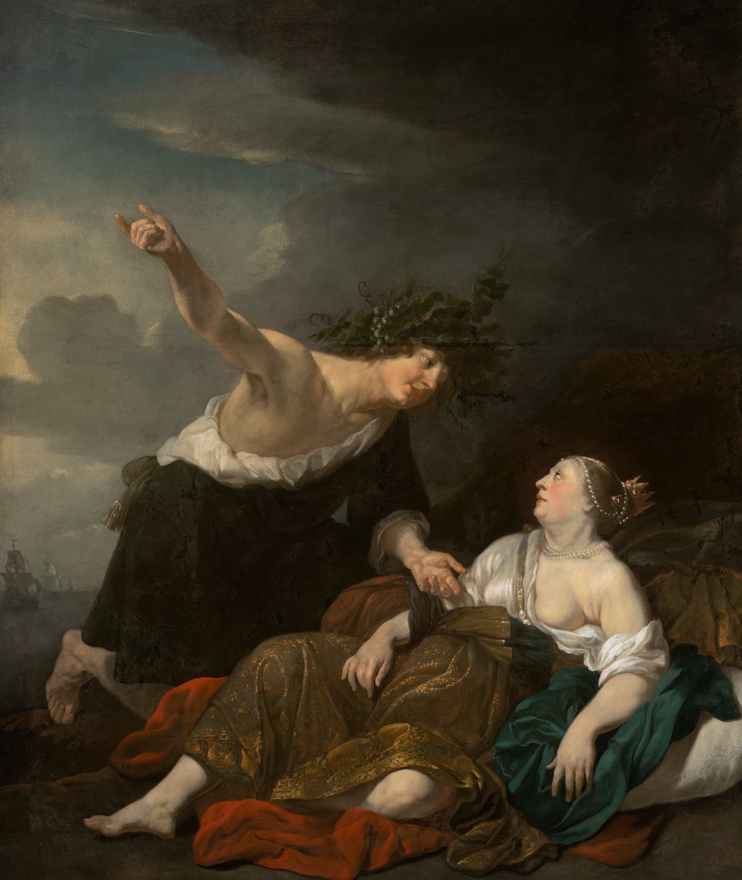 Bacchus ve Ariadne by Jacob van Loo