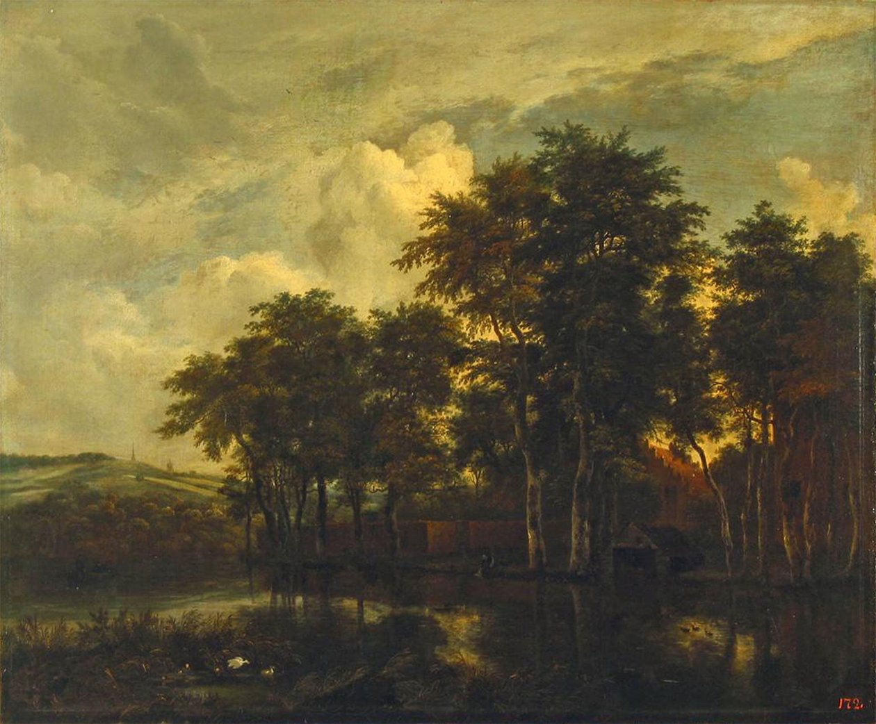 Çiftlik by Jacob van Ruisdael