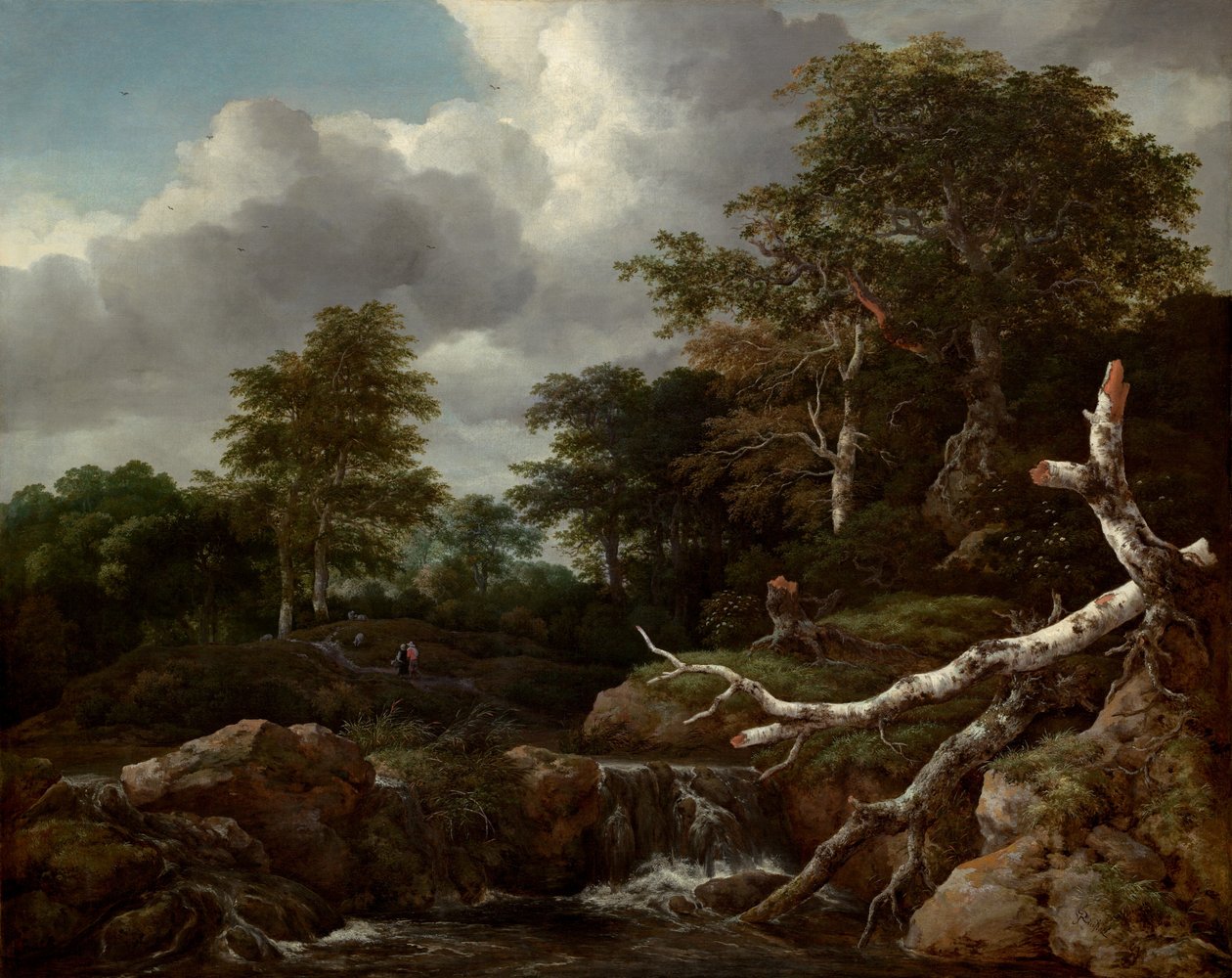 Orman Manzarası, c. 1655. by Jacob van Ruisdael
