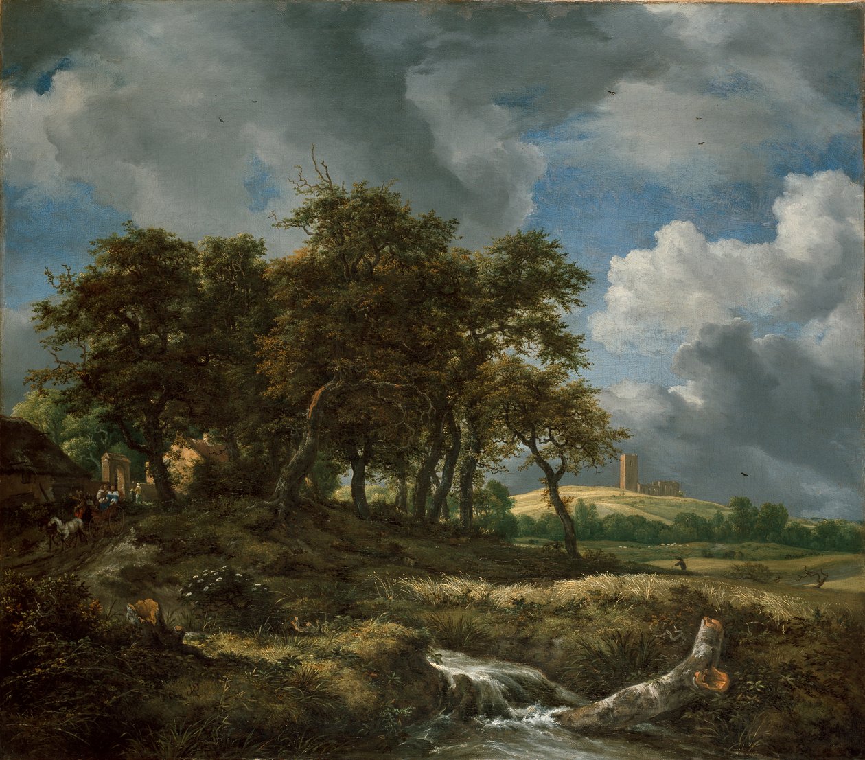 Muiderberg yakınlarındaki manzara, 1650