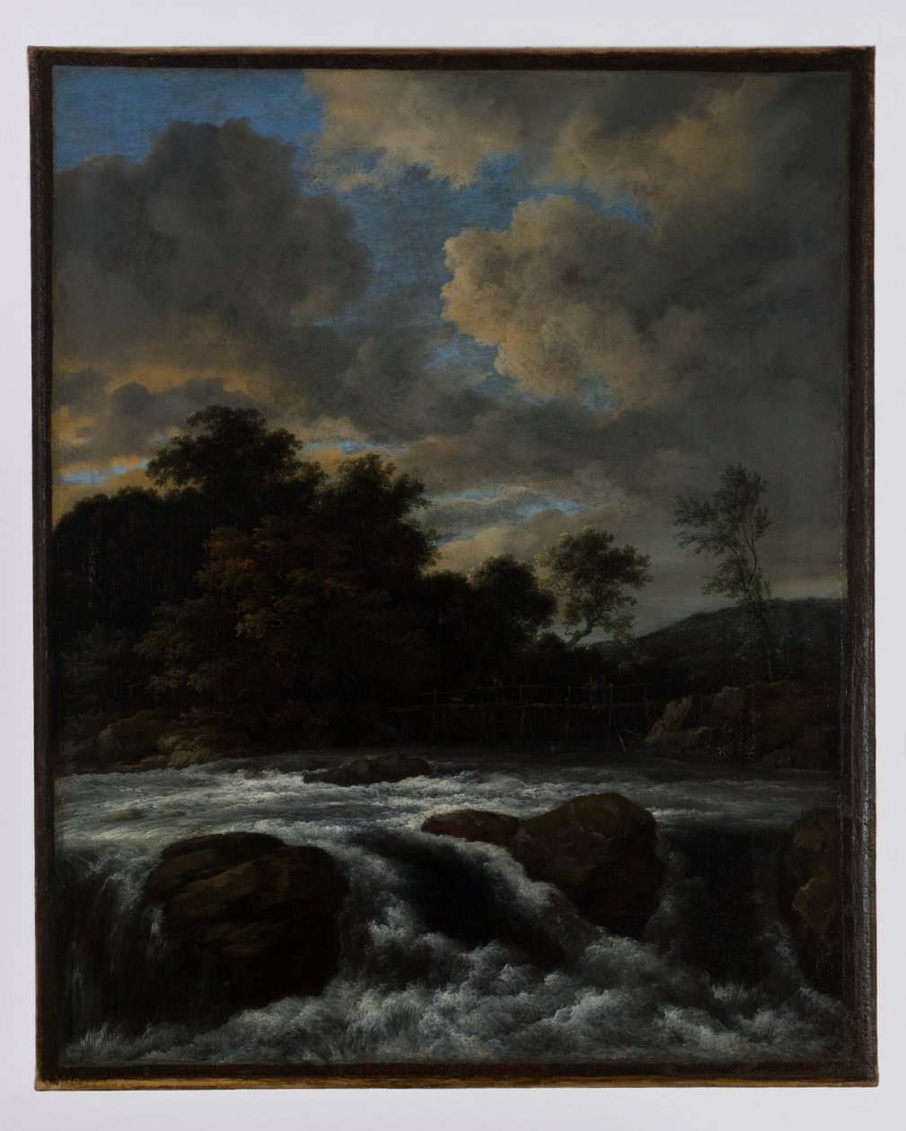 Şelaleli Manzara by Jacob van Ruisdael
