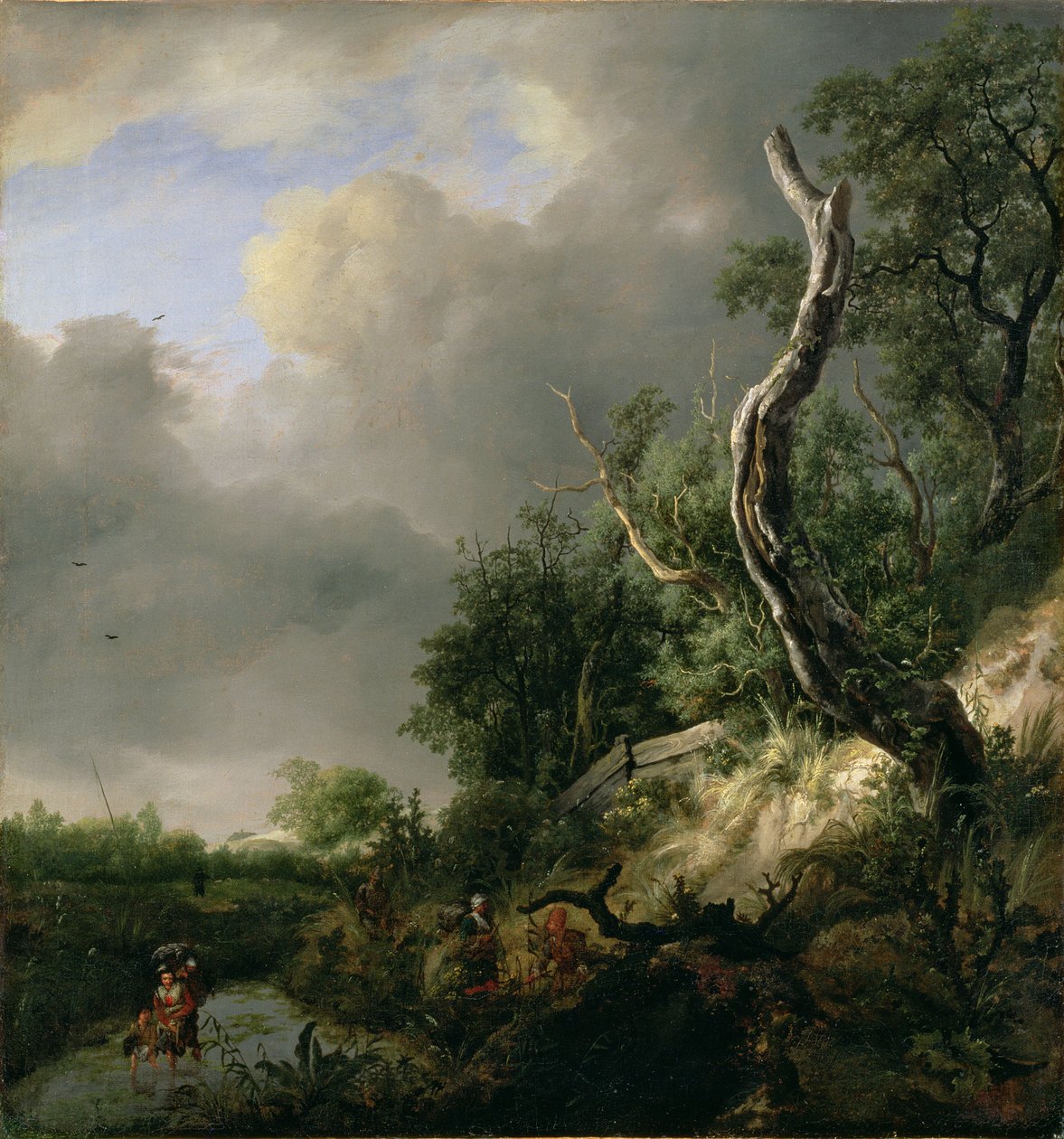 Haarlem yakınlarındaki Kum Tepeleri by Jacob van Ruisdael