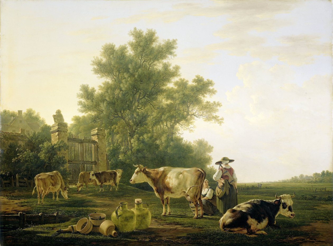 Sağım Zamanı by Jacob van Strij