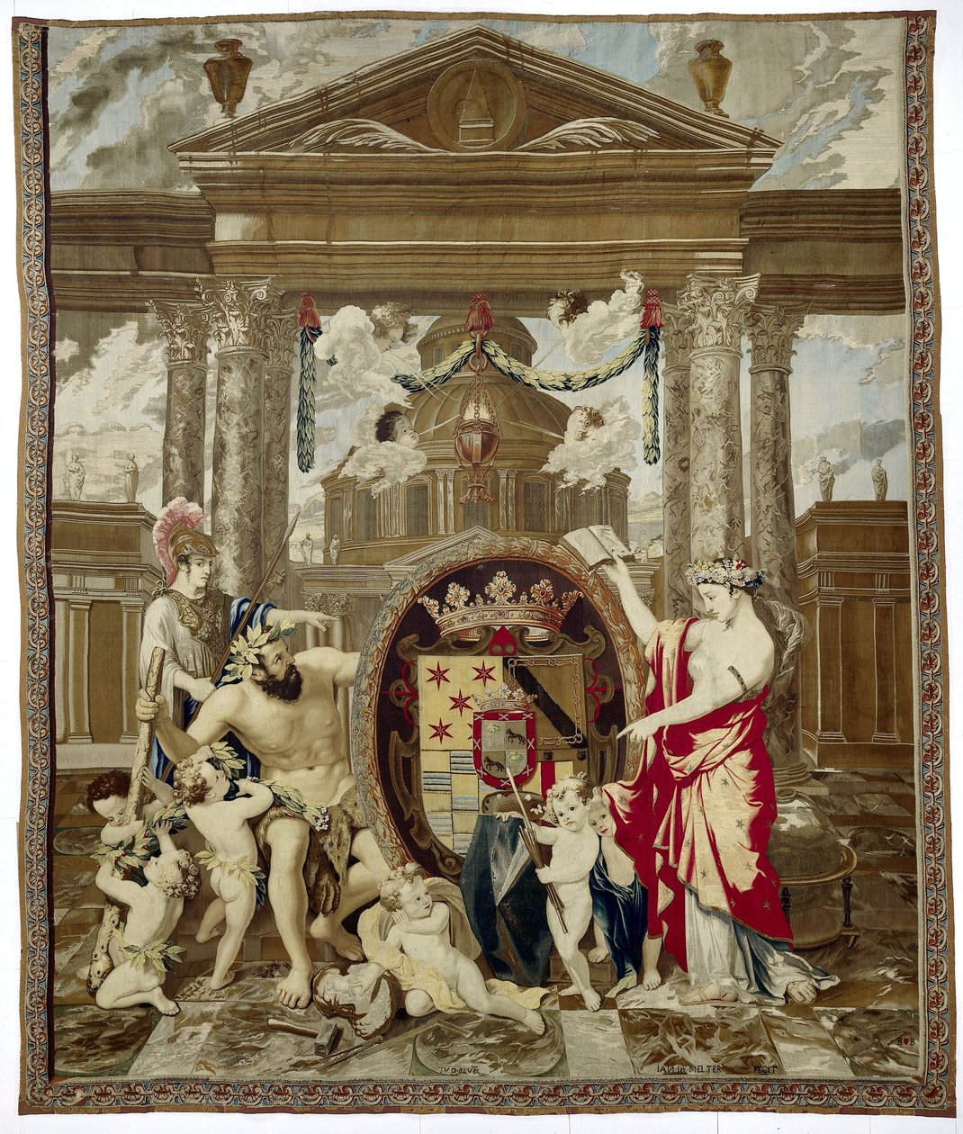 Monterey Kontu arması by Jacob van der Borcht (I)