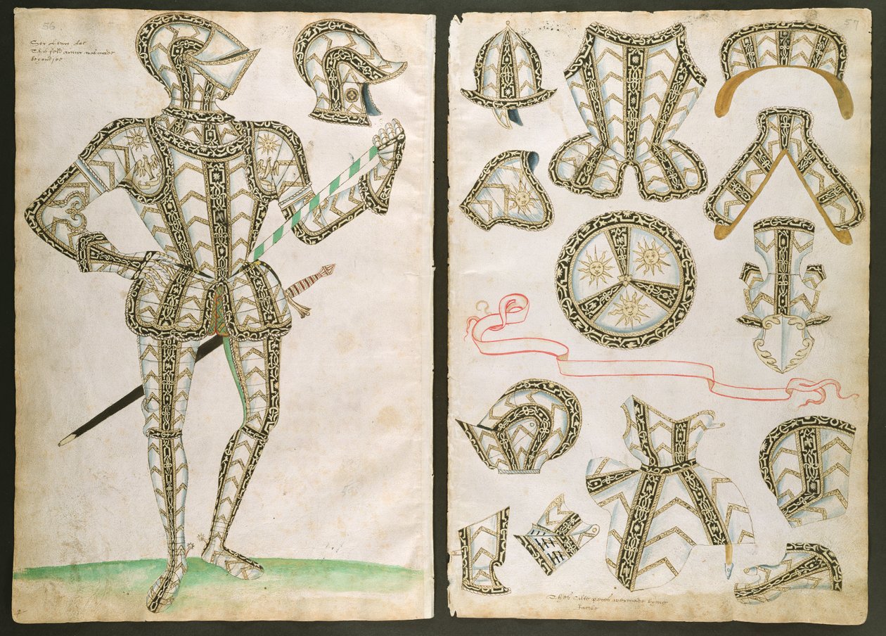 Sir Henry Lee için Zırh Takımı, 1589 by Jacobe Halder