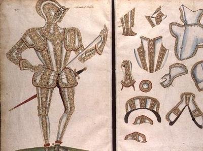 Essex Kontu için Zırh Takımı, c.1589 by Jacobe Halder