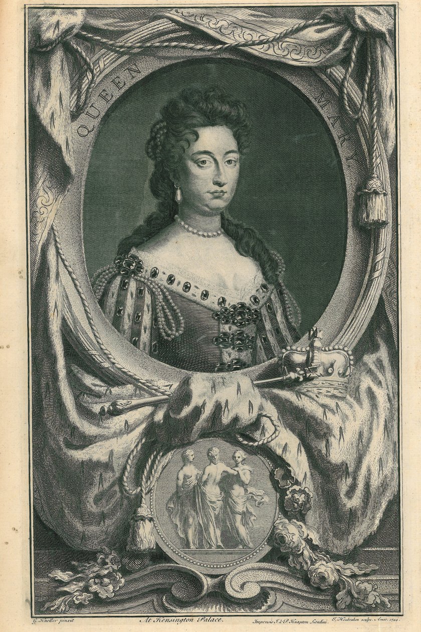 Kraliçe Mary by Jacobus Houbracken