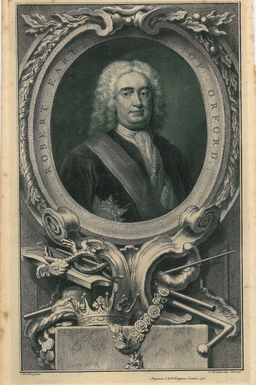 Robert, Orford Kontu, 1746 by Jacobus Houbracken