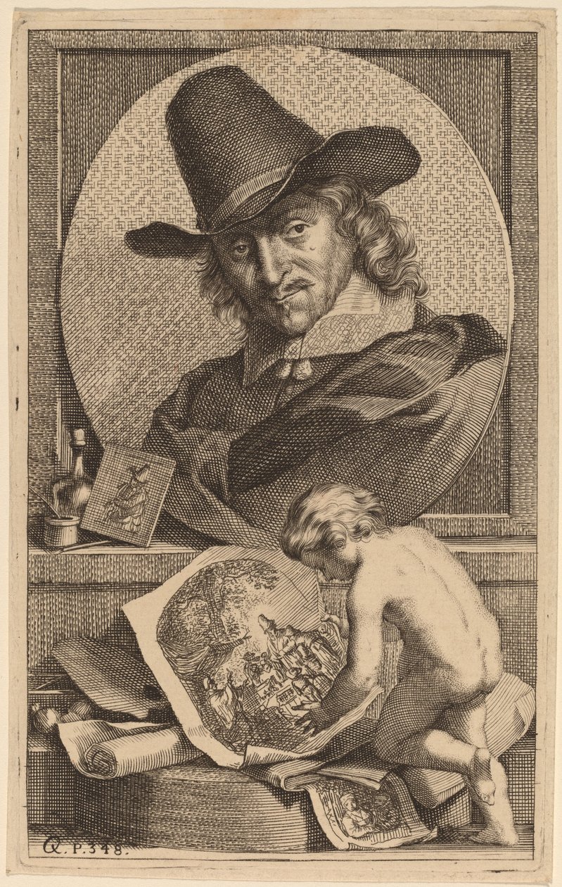 Adrian van Ostade by Jacobus Houbraken