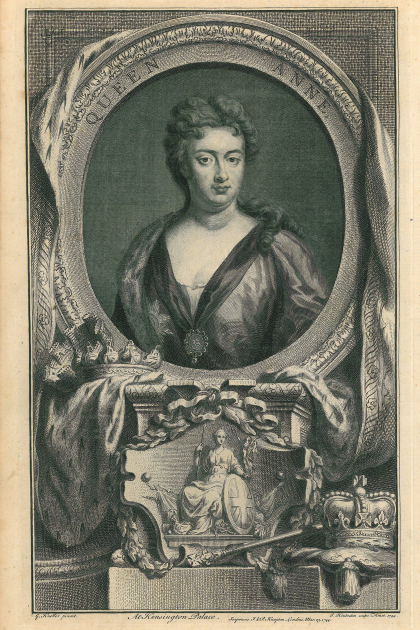 ರಾಣಿ ಅನ್ನಿ ಟರ್ಕ್ by Jacobus Houbraken