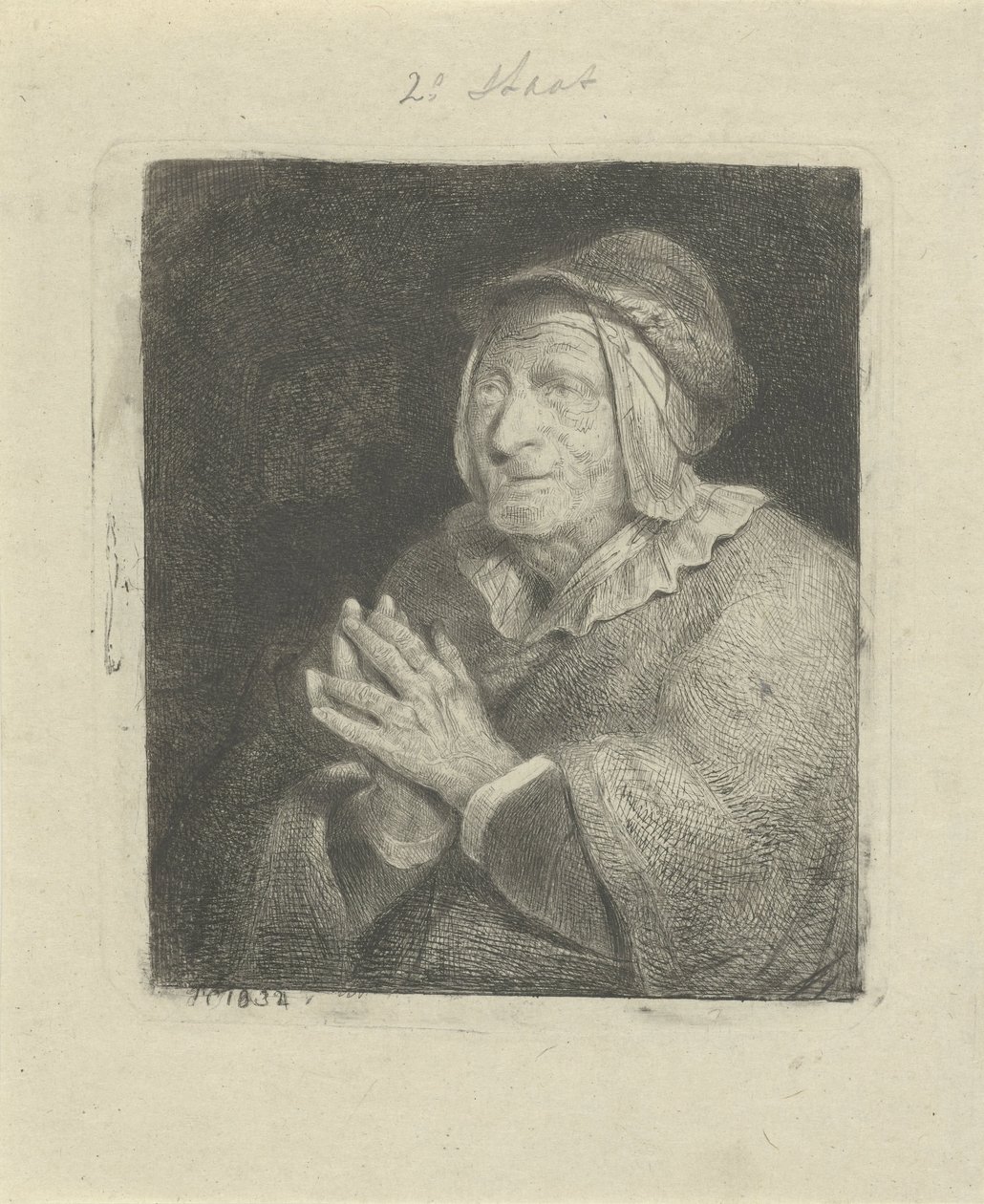Yaşlı kadın by Jacobus Ludovicus Cornet