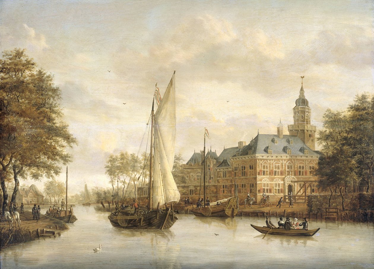 Breukelen yakınlarındaki Vecht
