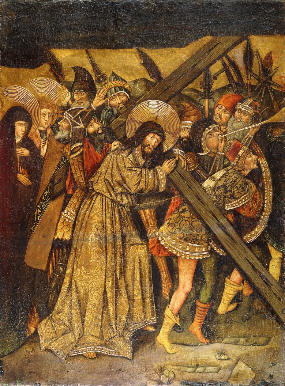 Calvary Yolunda İsa by Jacomart Baco