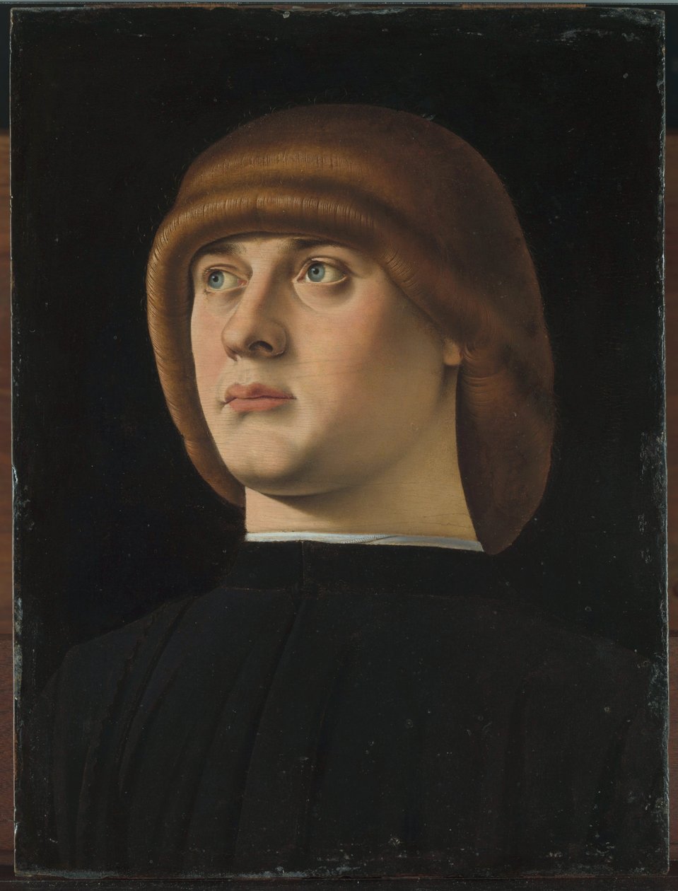 Genç Bir Adamın Portresi by Jacometto Veneziano