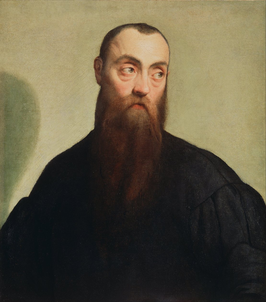 Sakallı Bir Adamın Portresi by Jacopo Bassano