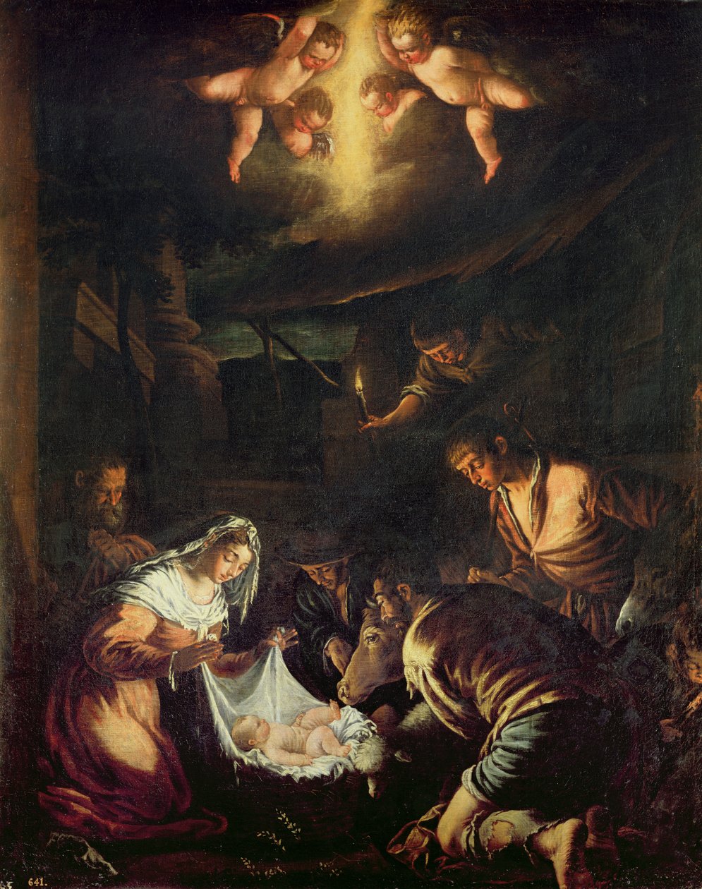 Çobanların hayranlığı by Jacopo Bassano