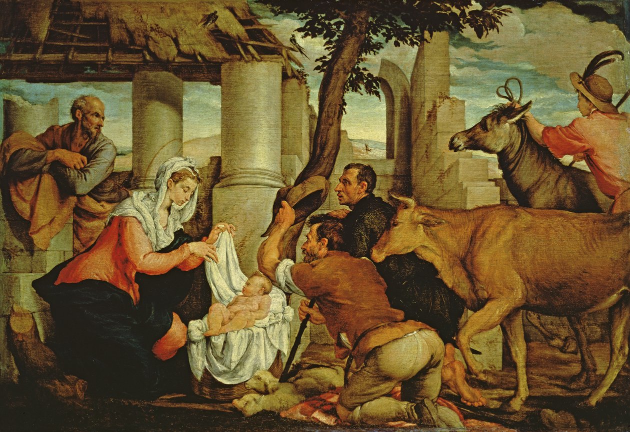 Çobanların hayranlığı by Jacopo Bassano