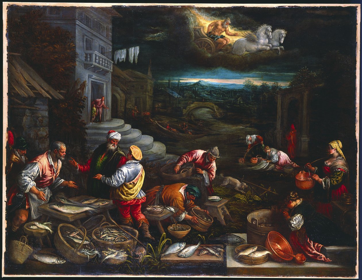 Su Elementi, c.1576-77 by Jacopo Bassano