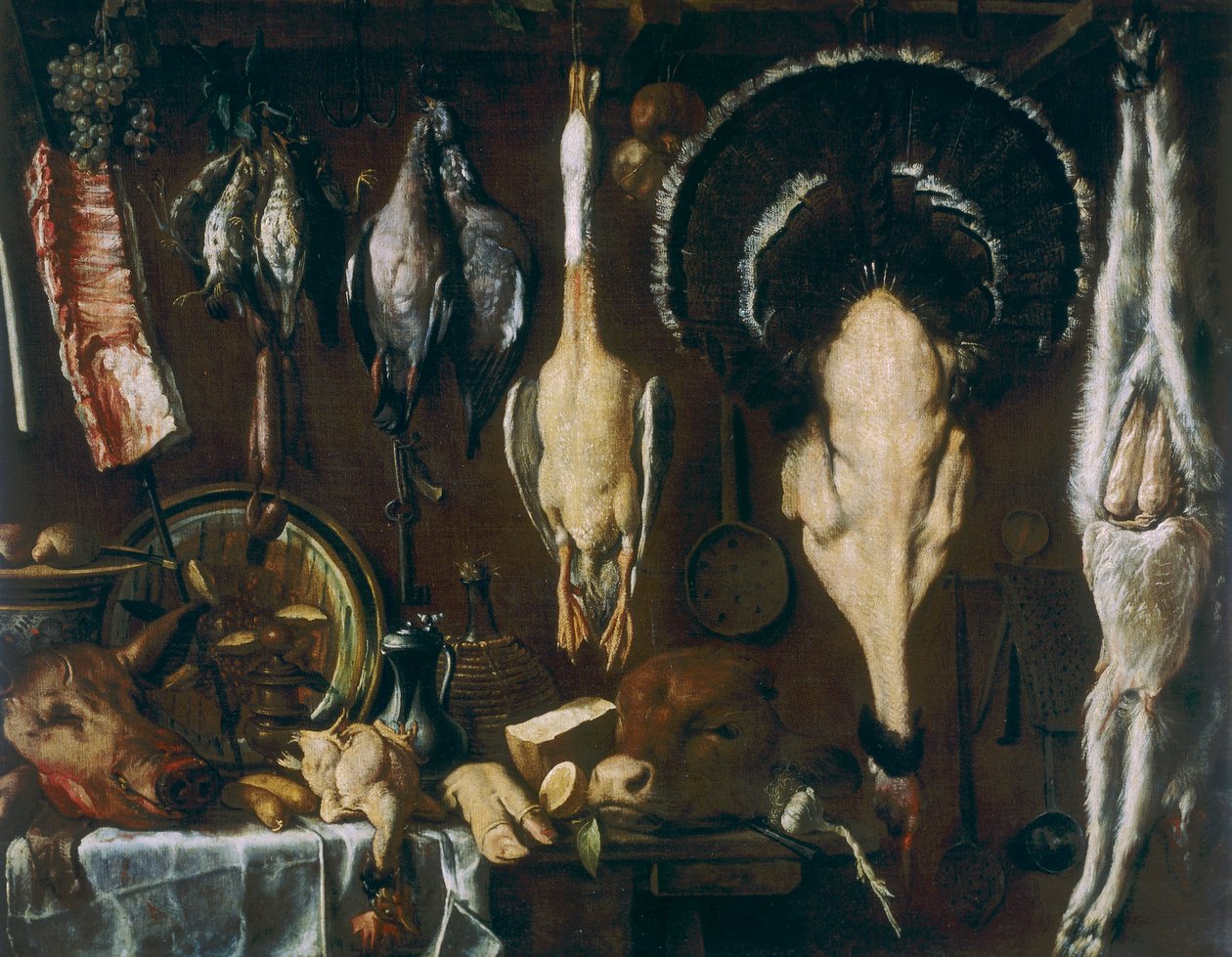 Natürmort by Jacopo Chimenti Empoli