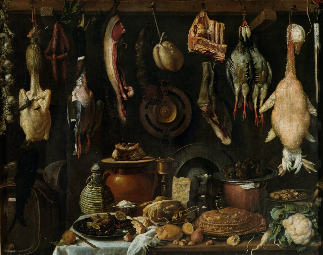 Av Kuşlarının Natürmortu, 1624 by Jacopo Chimenti Empoli