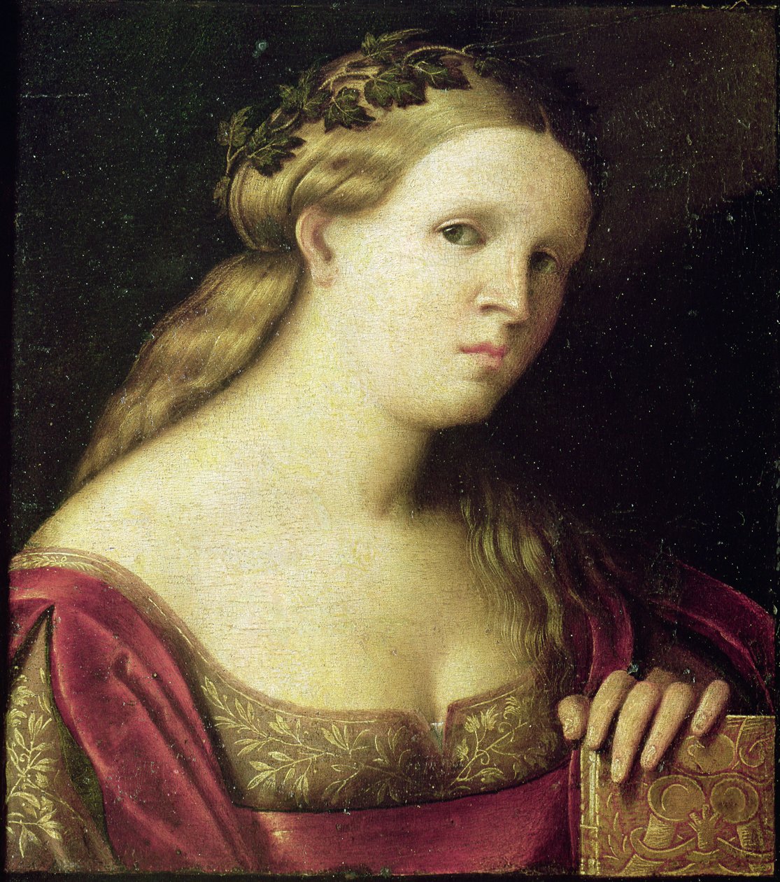 Bir Şairin Portresi by Jacopo Palma
