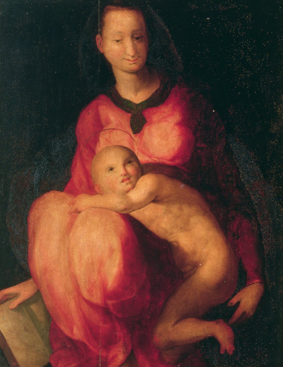 Madonna ve Çocuk (panel) by Jacopo Pontormo