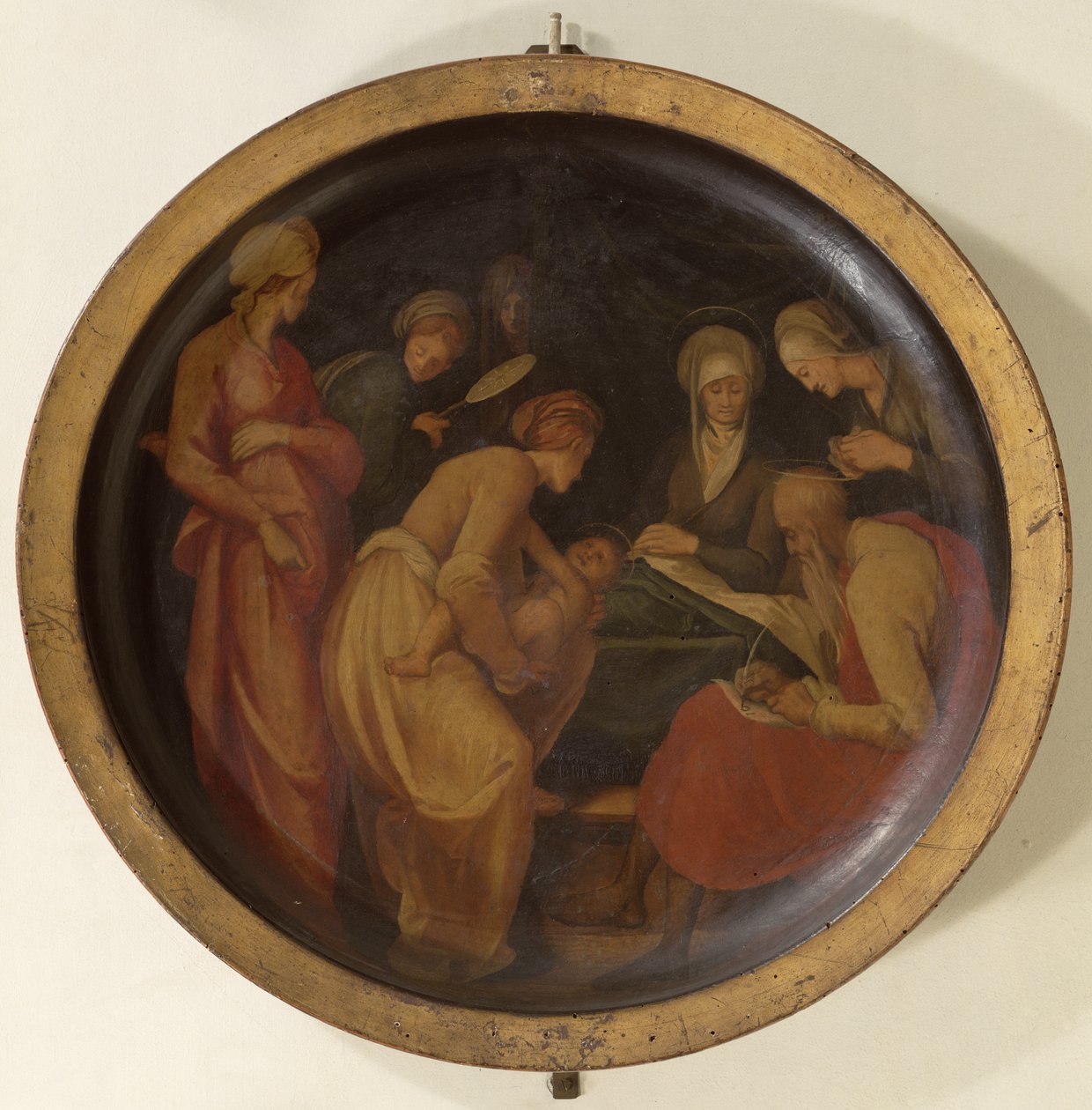 Vaftizci Yahya'nın Doğuşu, c.1526 by Jacopo Pontormo