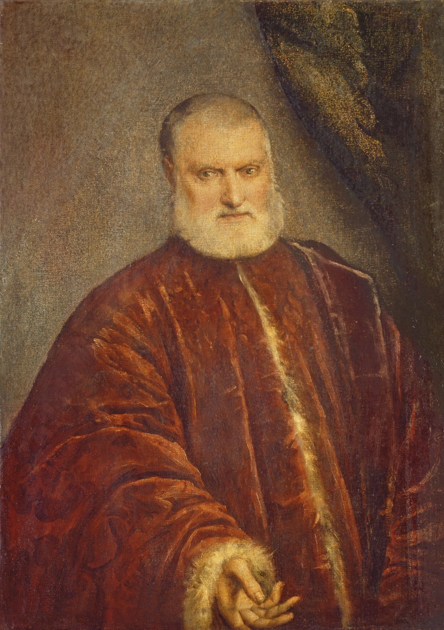 ಆಂಟೋನಿಯೊ ಕ್ಯಾಪ್ಪೆಲ್ಲೊ ಟರ್ಕಿಯ ಭಾವಚಿತ್ರ by Jacopo Robusti Tintoretto